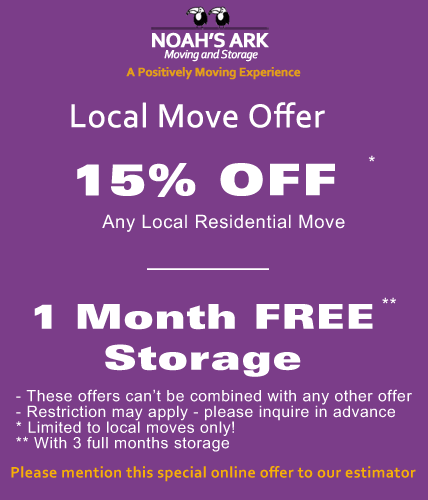 15% off local move